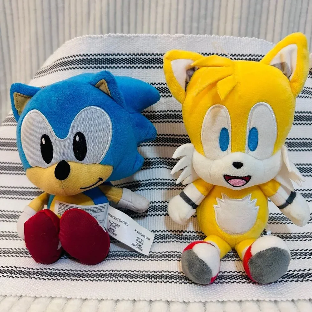 Sonic the Hedgehog and Tails Plush Bundle